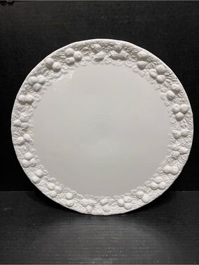 Vintage Este Italy large round serving platter, Turkey plate,  Este CE P1 36
